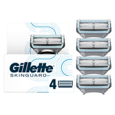 SkinGuard Razor Blades, 4 Blade Refills