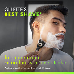 GilletteLabs with Exfoliating Bar Razor (1 Handle + 3 Cartridges + 1 Travel Case)