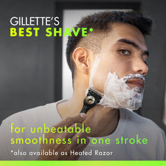 GilletteLabs with Exfoliating Bar Razor (1 Handle + 3 Cartridges + 1 Travel Case)