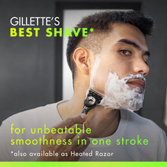 GilletteLabs with Exfoliating Bar Razor (1 Handle + 2 Cartridges)